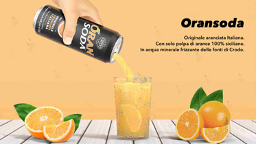 oransoda - letní italská limonáda s pomeranči